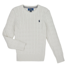 Polo Ralph Lauren Pulóverek LS CABLE CN-TOPS-SWEATER Bézs 8 Jahre