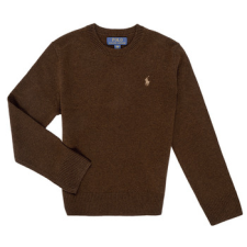 Polo Ralph Lauren Pulóverek LS CN TONAL-SWEATER-PULLOVER Barna 7 Jahre gyerek pulóver, kardigán