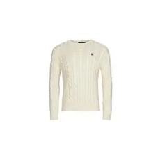 Polo Ralph Lauren Pulóverek LS DRIVER CN-LONG SLEEVE-SWEATER Bézs EU M