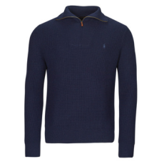 Polo Ralph Lauren Pulóverek PULL 1/2 ZIP EN LAINE MELANGE Tengerész EU M
