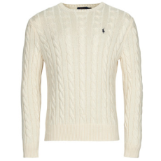 Polo Ralph Lauren Pulóverek PULL COL ROND EN MAILLE TORSADEE Bézs EU XXL