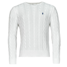 Polo Ralph Lauren Pulóverek PULL COL ROND EN MAILLE TORSADEE Fehér EU XS