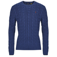 Polo Ralph Lauren Pulóverek PULL COL ROND MAILLE TORSADEE Kék EU M
