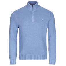 Polo Ralph Lauren Pulóverek PULL DEMI ZIP EN COTON Kék EU S