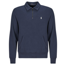 Polo Ralph Lauren Pulóverek SWEATSHIRT DEMI ZIP EN MOLLETON Tengerész EU M férfi pulóver, kardigán