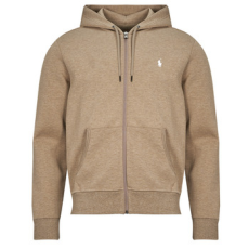 Polo Ralph Lauren Pulóverek SWEATSHIRT ZIPPE EN DOUBLE KNIT TECH Bézs EU XL