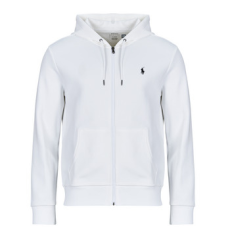 Polo Ralph Lauren Pulóverek SWEATSHIRT ZIPPE EN DOUBLE KNIT TECH Fehér EU S