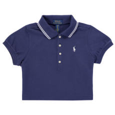 Polo Ralph Lauren Rövid ujjú galléros pólók CROP POLO-KNIT SHIRTS-POLO SHIRT Tengerész 12 / 14 Jahre