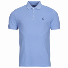 Polo Ralph Lauren Rövid ujjú galléros pólók POLO AJUSTE COUPE DROITE FITEE FIT EN COTON STRETCH MESH Kék EU L