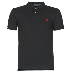 Polo Ralph Lauren Rövid ujjú galléros pólók POLO AJUSTE SLIM FIT EN COTON BASIC MESH Fekete EU XS