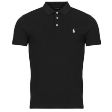 Polo Ralph Lauren Rövid ujjú galléros pólók POLO AJUSTE SLIM FIT EN COTON STRETCH MESH Fekete EU S