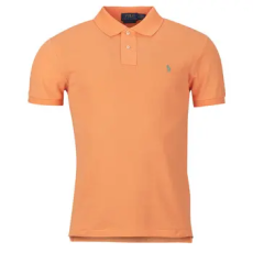 Polo Ralph Lauren Rövid ujjú galléros pólók POLO AJUSTE SLIM FIT EN COTON STRETCH MESH Narancssárga EU XL