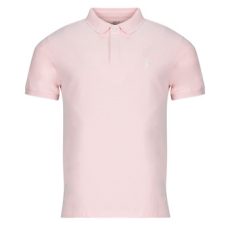 Polo Ralph Lauren Rövid ujjú galléros pólók POLO AJUSTE SLIM FIT EN COTON STRETCH MESH Rózsaszín EU L