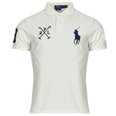 Polo Ralph Lauren Rövid ujjú galléros pólók POLO BIG POLO PLAYER Bézs EU XL