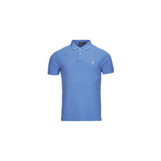 Polo Ralph Lauren Rövid ujjú galléros pólók POLO COUPE DROITE EN COTON BASIC MESH Kék EU L