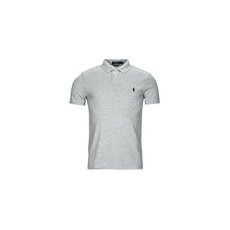 Polo Ralph Lauren Rövid ujjú galléros pólók POLO COUPE DROITE EN COTON BASIC MESH Szürke EU L