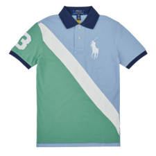Polo Ralph Lauren Rövid ujjú galléros pólók SLIM POLO Sokszínű 14 / 16 Jahre gyerek póló