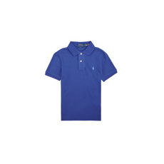 Polo Ralph Lauren Rövid ujjú galléros pólók SLIM POLO-TOPS-KNIT Kék 10 / 12 Jahre