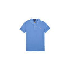 Polo Ralph Lauren Rövid ujjú galléros pólók SLIM POLO-TOPS-KNIT Kék 8 Jahre