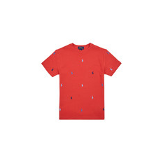 Polo Ralph Lauren Rövid ujjú pólók SS CN-KNIT SHIRTS-T-SHIRT Piros 4 ans