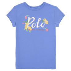 Polo Ralph Lauren Rövid ujjú pólók SS CN TEE-KNIT SHIRTS-T-SHIRT Kék 12 / 14 Jahre