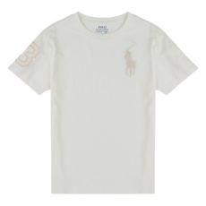 Polo Ralph Lauren Rövid ujjú pólók SS CN-TOPS-T-SHIRT Bézs 14 / 16 Jahre