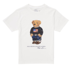 Polo Ralph Lauren Rövid ujjú pólók SS CN-TOPS-T-SHIRT Fehér 8 Jahre