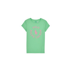 Polo Ralph Lauren Rövid ujjú pólók SS GRAPHIC T-KNIT SHIRTS-T-SHIRT Zöld 8 / 10 Jahre