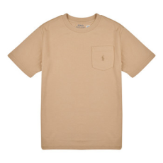 Polo Ralph Lauren Rövid ujjú pólók SS POCKET TEE Bézs 14 / 16 Jahre