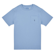 Polo Ralph Lauren Rövid ujjú pólók SS POCKET TEE Kék 10 / 12 Jahre gyerek póló
