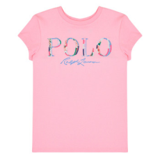 Polo Ralph Lauren Rövid ujjú pólók SSPOLOTEE-KNIT SHIRTS-T-SHIRT Rózsaszín 7 Jahre