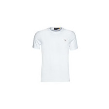 Polo Ralph Lauren Rövid ujjú pólók T-SHIRT AJUSTE COL ROND EN PIMA COTON LOGO PONY PLAYER MULTICOLO Fehér EU M férfi póló