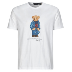 Polo Ralph Lauren Rövid ujjú pólók T-SHIRT AJUSTE EN COTON POLO BEAR Fehér EU XL