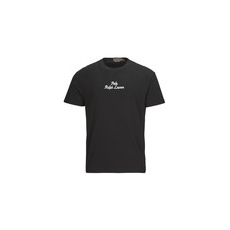 Polo Ralph Lauren Rövid ujjú pólók T-SHIRT AJUSTE EN COTON POLO RALPH LAUREN CENTER Fekete EU L