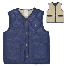 Polo Ralph Lauren Steppelt kabátok REV HARTLAND-OUTERWEAR-VEST Tengerész 10 / 12 Jahre