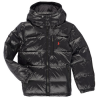 Polo Ralph Lauren Steppelt kabátok WOVEN-BOMBER-JACKET Fekete 10 / 12 Jahre