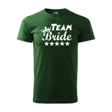 Póló Team bride mintával - Zöld XXXL méretben v4 ajándéktárgy