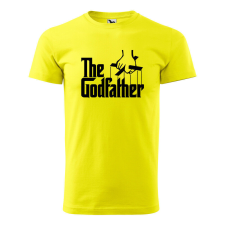 Póló The Godfather mintával - Sárga XXL méretben ajándéktárgy