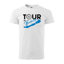  Póló Tour de Balaton  mintával Zöld S egyedi ajándék