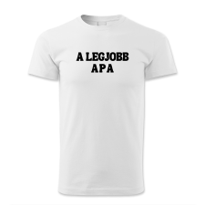 polofun.hu A legjobb apa, fekete férfi póló