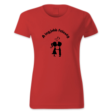 polofun.hu A legjobb feleség. Csókos női póló