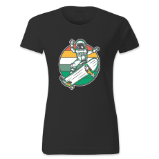 polofun.hu Asztronauta gördeszkázik, retró