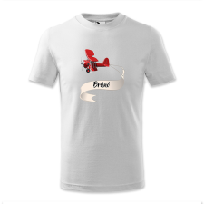 polofun.hu Brúnó, duplafedeles repülőgépes gyerek póló