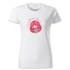 polofun.hu Csinos lány rózsaszín hajjal