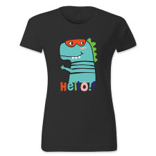 polofun.hu Helló dínó női póló