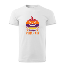 polofun.hu Hello pumpkin, Halloween férfi póló