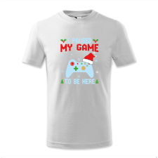 polofun.hu I paused my game to be here, Karácsony gyerek póló