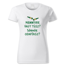polofun.hu Mennyire vagy túsz? Sörhöz odaférsz? Üvegtigris női póló