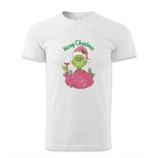 polofun.hu Merry Cristmas, Grinch lány borozik 2, Karácsony