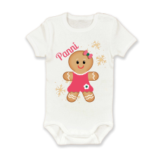 polofun.hu Panni, mézeskalács figurával, Karácsony kombidressz, body